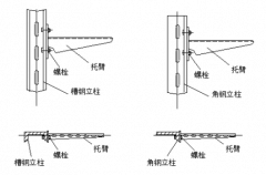 不锈钢桥架支架固定方法